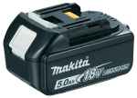 Makita BL1850, 18 V, 5 Ah, original Akku, neues Modell mit Kapazitätsanzeige